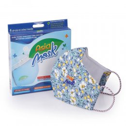 Khẩu Trang Sợi Hoạt Tính Asia Mask