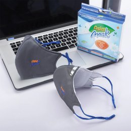 Khẩu Trang Vải Than Hoạt Tính Asia Mask (Dây Thun Có Nút Điều Chỉnh)