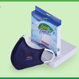 Khẩu Trang Than Hoạt Tính Asia Mask ( Xanh Đậm )