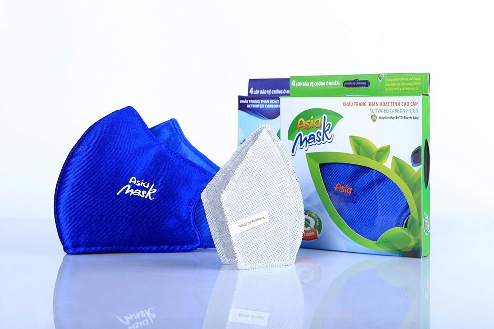 Khẩu Trang Than Hoạt Tính AsiaMask Khẩu Trang Than Hoạt Tính AsiaMask