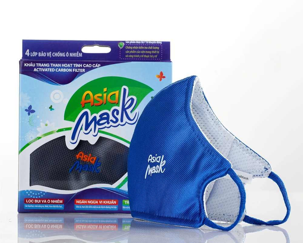 Khẩu Trang Than Hoạt Tính AsiaMask Khẩu Trang Than Hoạt Tính AsiaMask